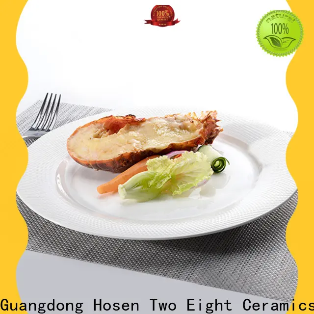 Two Eight High-quality oven safe ceramic plates manufacturers for dinner 1