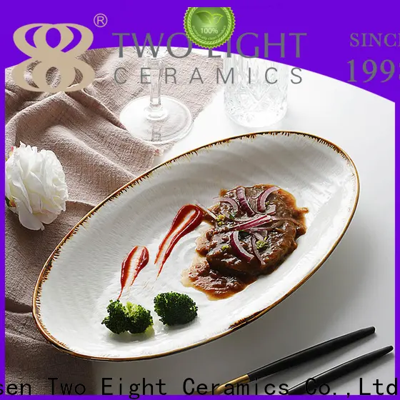 Two Eight colorful ceramic plates manufacturers for restaurant 1