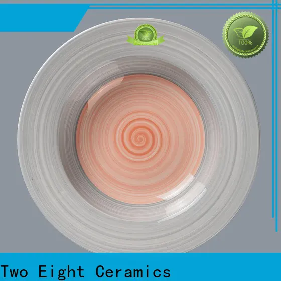 Two Eight Latest fine dinning plates Suppliers for kitchen 1