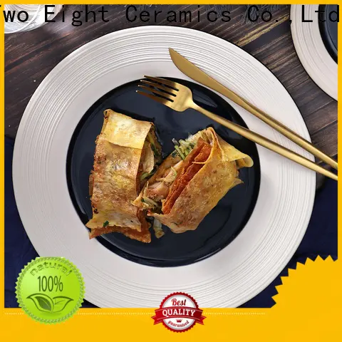 Two Eight New hotel white plate manufacturers for dinning room 1