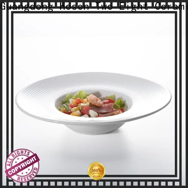 Two Eight Latest white ceramic plates for business for home 1