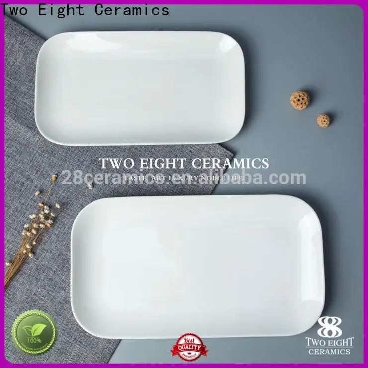Two Eight Wholesale ceramic cheese plate manufacturers for bistro 1