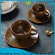 Two Eight enamel coffee cups factory for dinner 1
