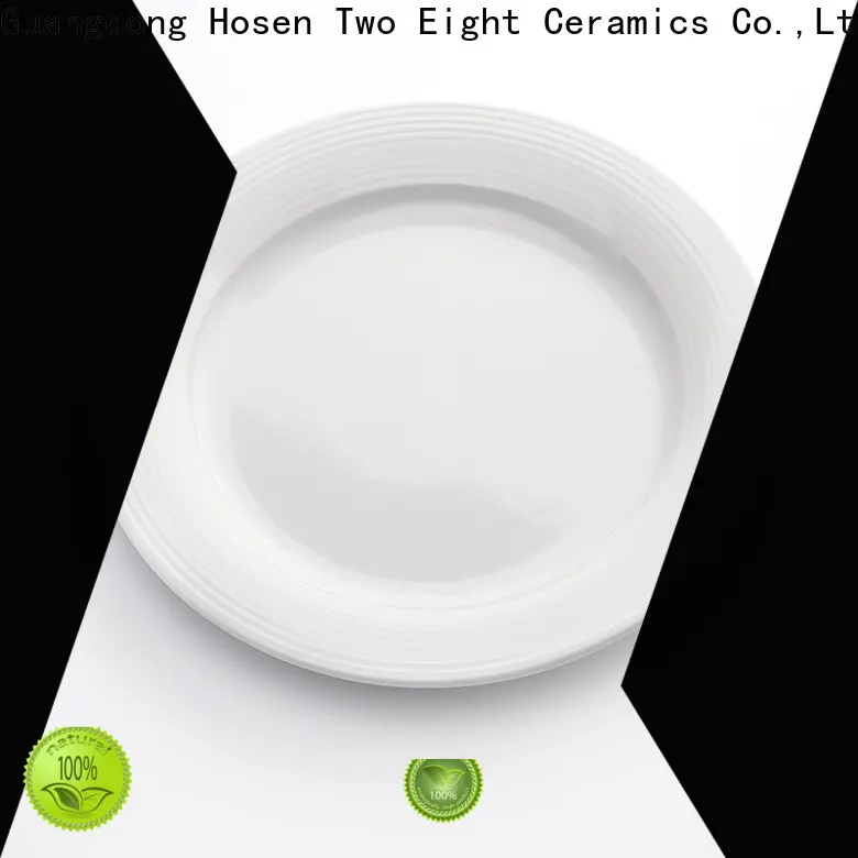 High-quality assiette plate white for business for dinner 1
