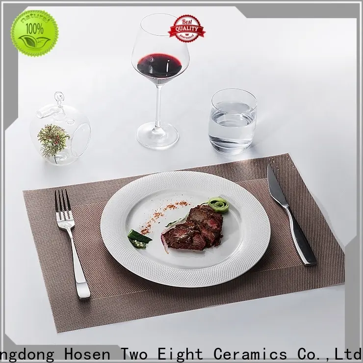 Two Eight New italian ceramic plates factory for bistro 1