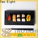 Two Eight square porcelain plates company for home 1