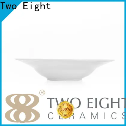 Two Eight Custom ceremic plate Suppliers for restaurant 1