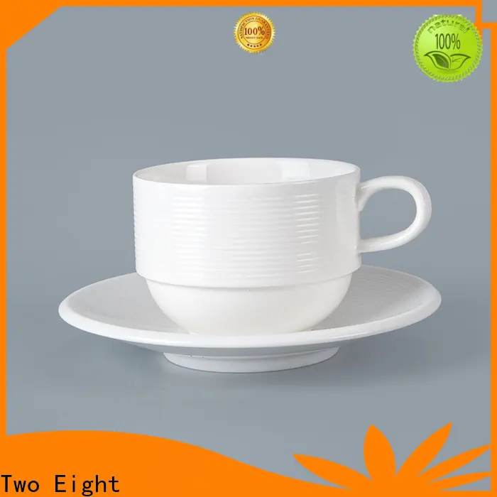 Two Eight plastic coffee cups factory for bistro 1