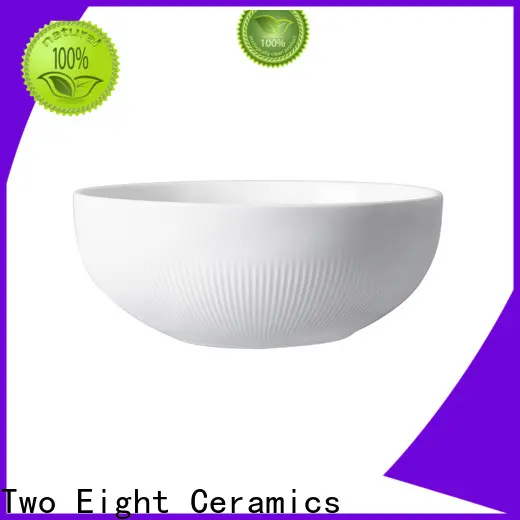 Two Eight ceramic fruit bowl centerpiece 1