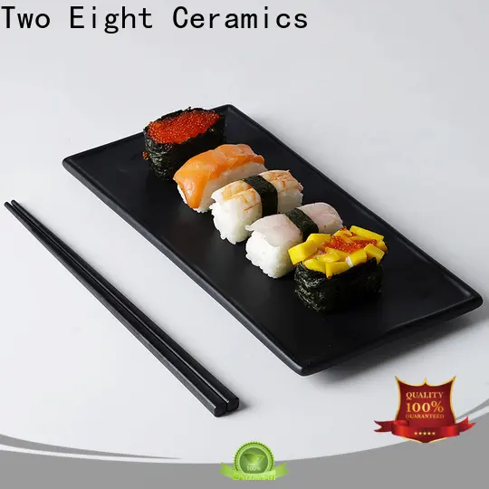 Two Eight Custom glazed plate Supply for dinner 1