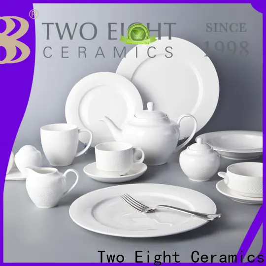 Two Eight square ceramic plates manufacturers for hotel 1
