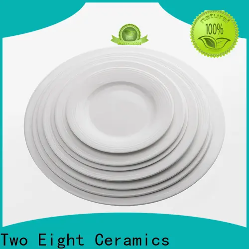 Two Eight Wholesale white pottery dinnerware factory for dinner 1