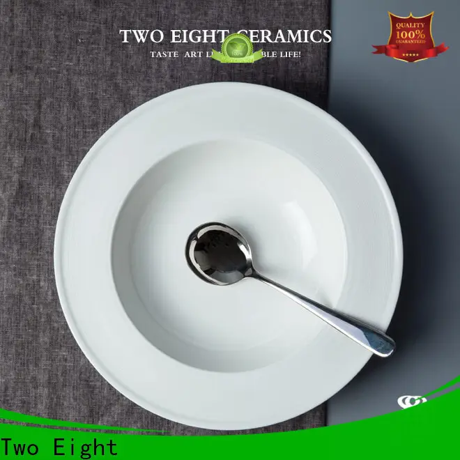 Two Eight Custom pottery platters Supply for dinning room 1