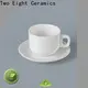 Two Eight large white coffee mugs factory for kitchen 1