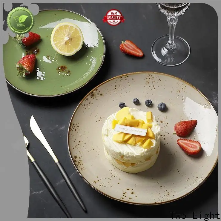 Two Eight High-quality ceramic kids plates Supply for bistro 1