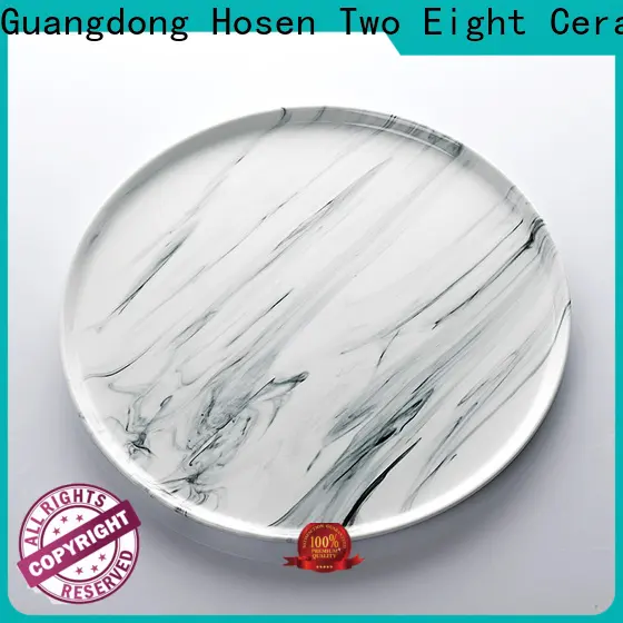 Two Eight High-quality handmade pottery plates Supply for bistro 1