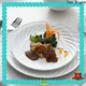 Two Eight Custom ceramic plate art Supply for hotel 1
