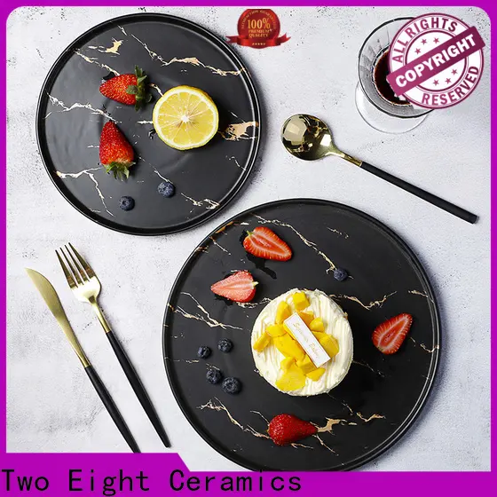 Two Eight Latest pottery plates and bowls for business for bistro 1