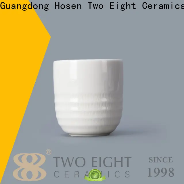 Two Eight porcelain mugs for business for dinning room 1