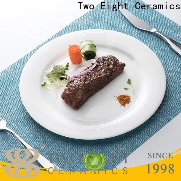 Two Eight Custom pottery plate ideas factory for bistro 1