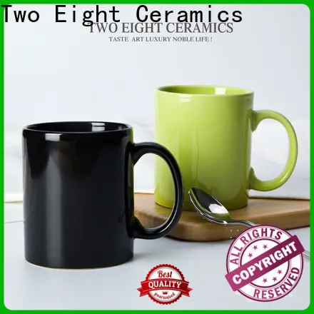 Two Eight tea coffee mugs for business for hotel 1