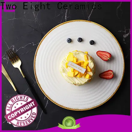 Two Eight handmade pottery dishes manufacturers for bistro 1