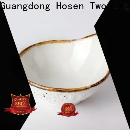 Two Eight white ceramic fruit bowl Suppliers for dinning room 1