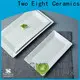 New white dinner plate with silver line manufacturers for dinner 1