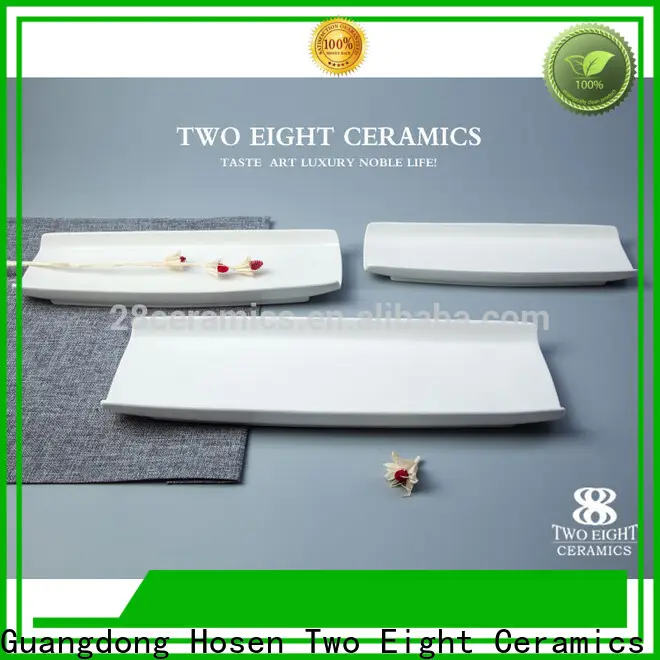 Two Eight handmade pottery dinnerware factory for hotel 1