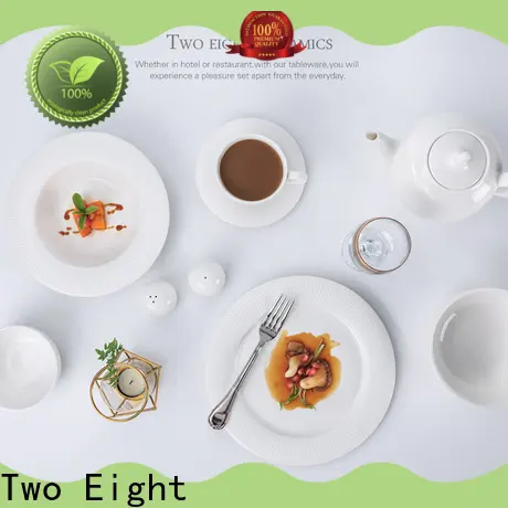 Two Eight New bone china plates factory for dinning room 1