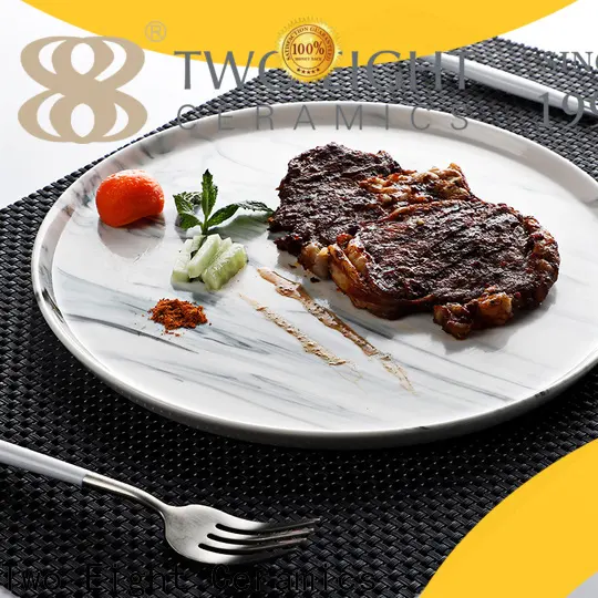 Two Eight square plate manufacturers for bistro 1
