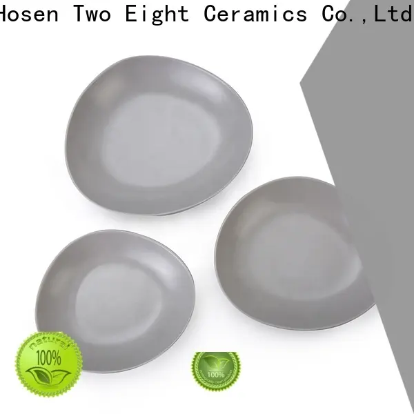 Two Eight Wholesale cheap ceramic plates manufacturers for dinner 1