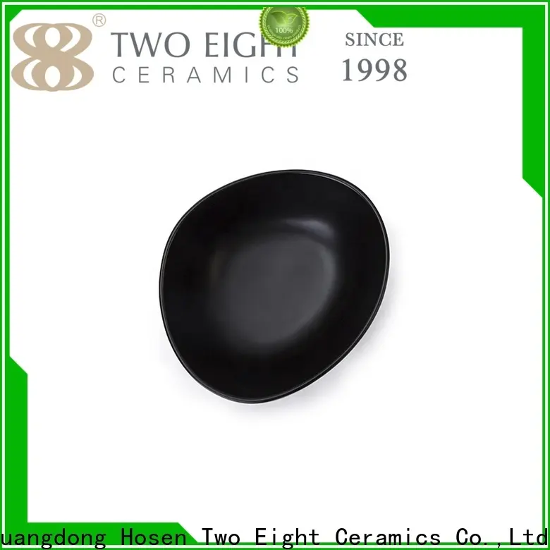 Two Eight High-quality large white ceramic bowl factory for dinner 1