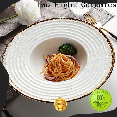 Two Eight Custom dinner plates ceramic for business for dinning room 1