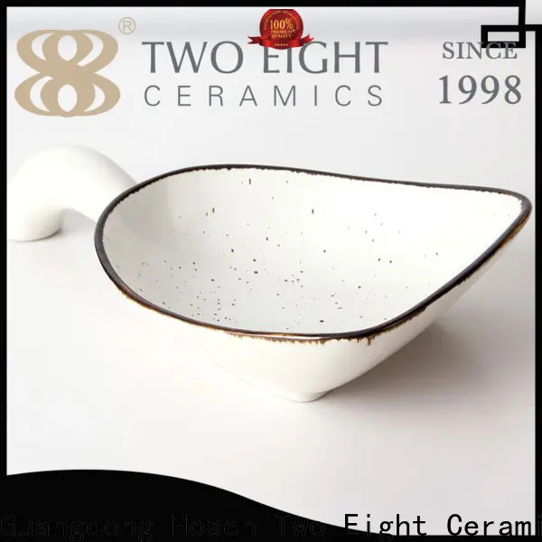 Two Eight marble serving bowl company for dinner 1