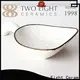 Two Eight marble serving bowl company for dinner 1