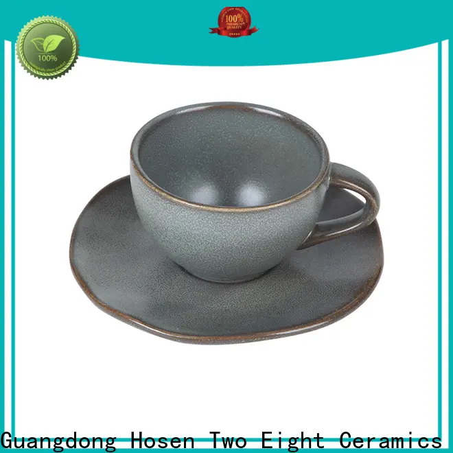 Two Eight shaped coffee mugs company for dinning room 1