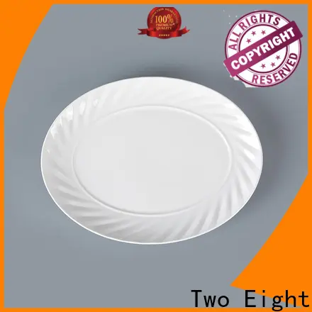 Two Eight white plates dinner for business for home 1