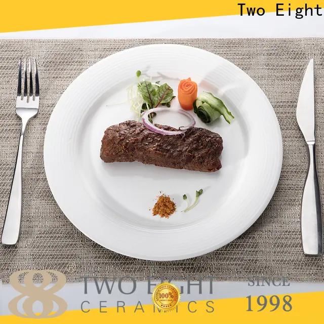Two Eight Custom personalised ceramic plate manufacturers for dinner 1