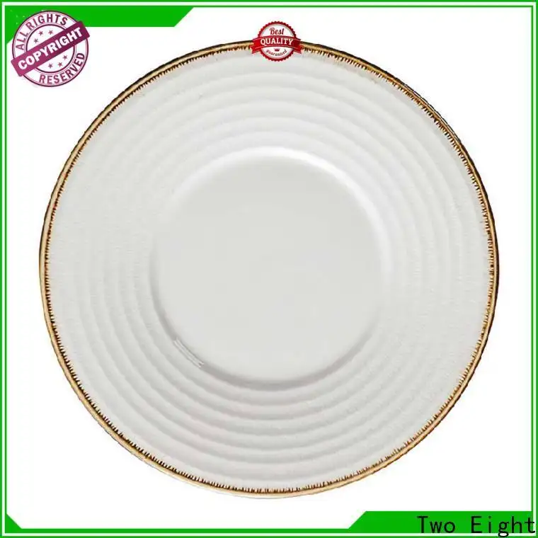 Two Eight Latest rustic ceramic plates factory for restaurant 1