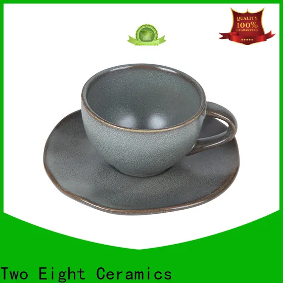 Two Eight orange coffee cups for business for home 1