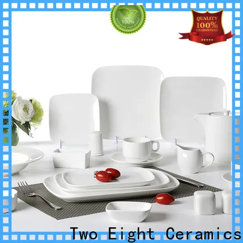 Two Eight ceramic rectangular plate company for hotel1 1