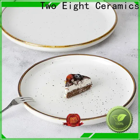 Two Eight Top fine dinning plates Supply for kitchen 1