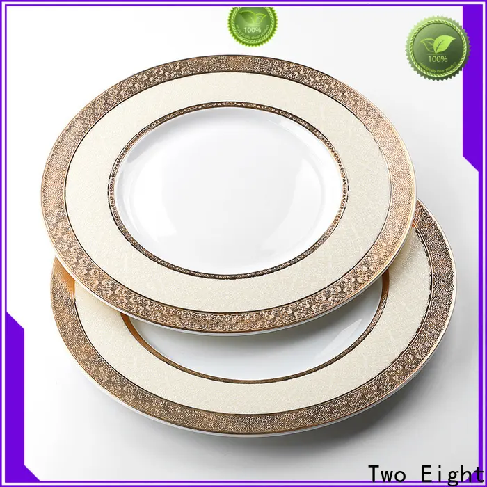 Two Eight custom plates Supply for bistro 1