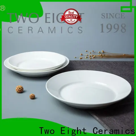 Two Eight ceramic kids plates factory for dinning room 1