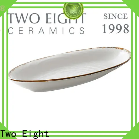 Two Eight ceramic serving dish Supply for hotel 1