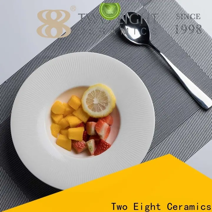 Two Eight tableware plates factory for dinner 1