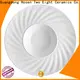 Two Eight dinner plates white for business for home 1