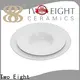 Wholesale white ceramic plates for business for home 1