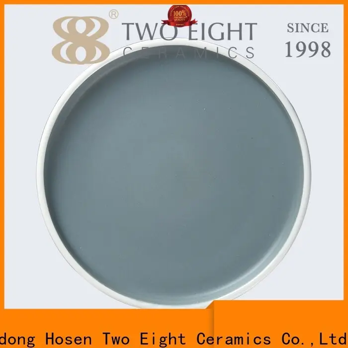 Two Eight colorful ceramic plates for business for home 1